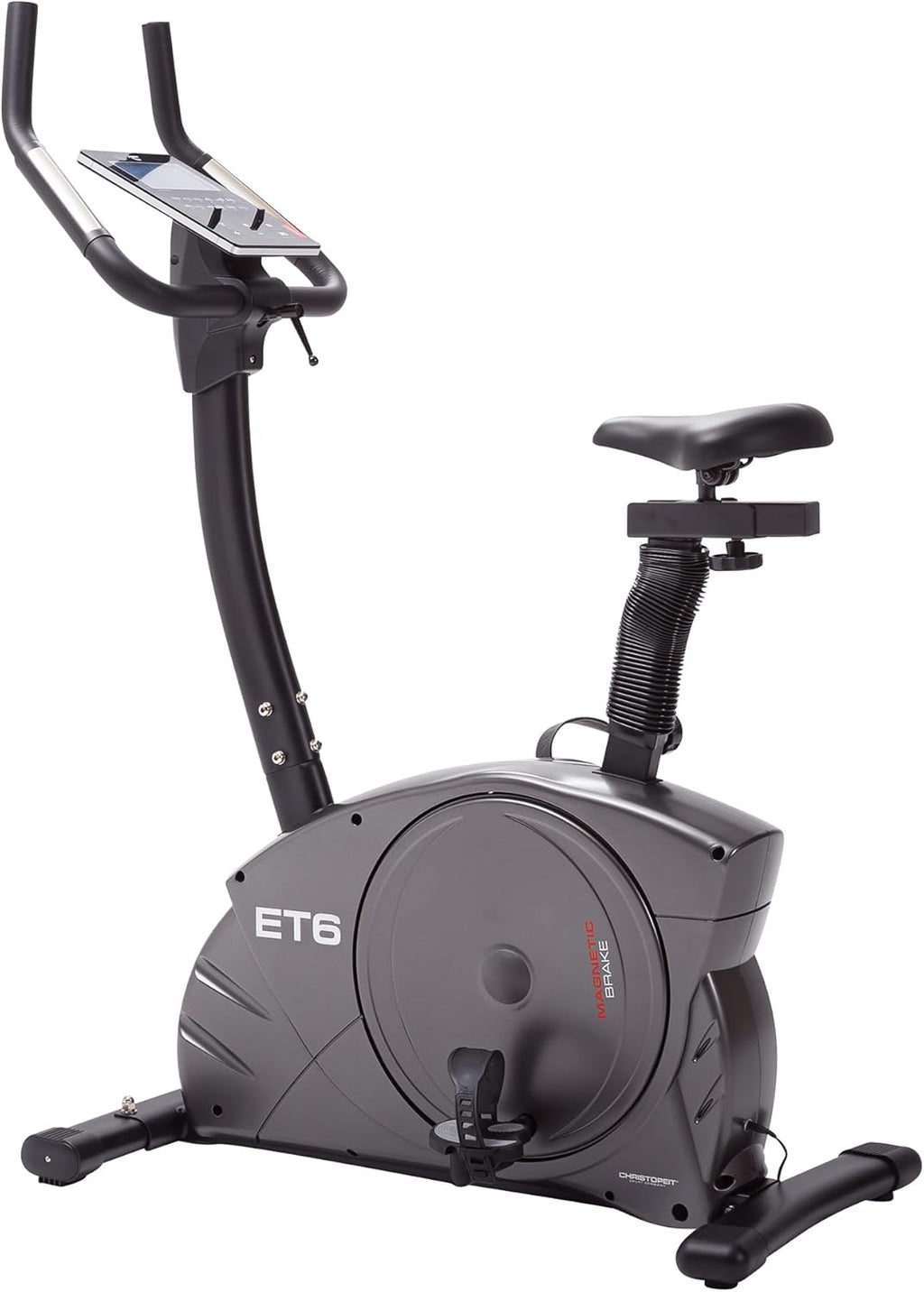 Christopeit ET 6: Ergometer mit 24 Stufen, 12 kg Bremssystem, 150 kg Traglast
