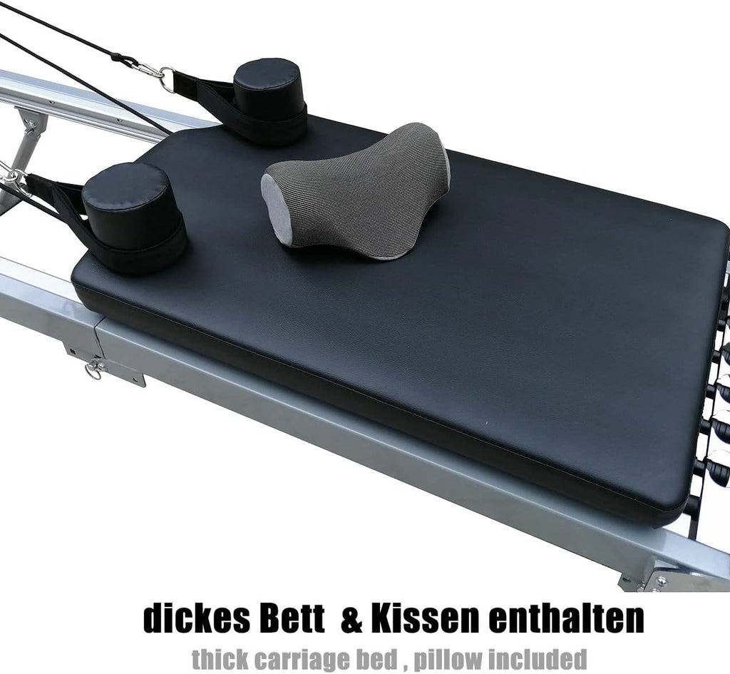 Nexace Pilates Reformer für Zuhause, Faltbarer Pilates Reformer Heimgebrauch