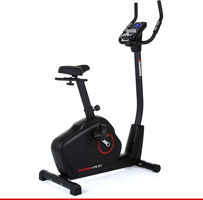 Hammer Cardio XT6/XT7 Ergometer Heimtrainer Fahrrad mit Bluetooth & App