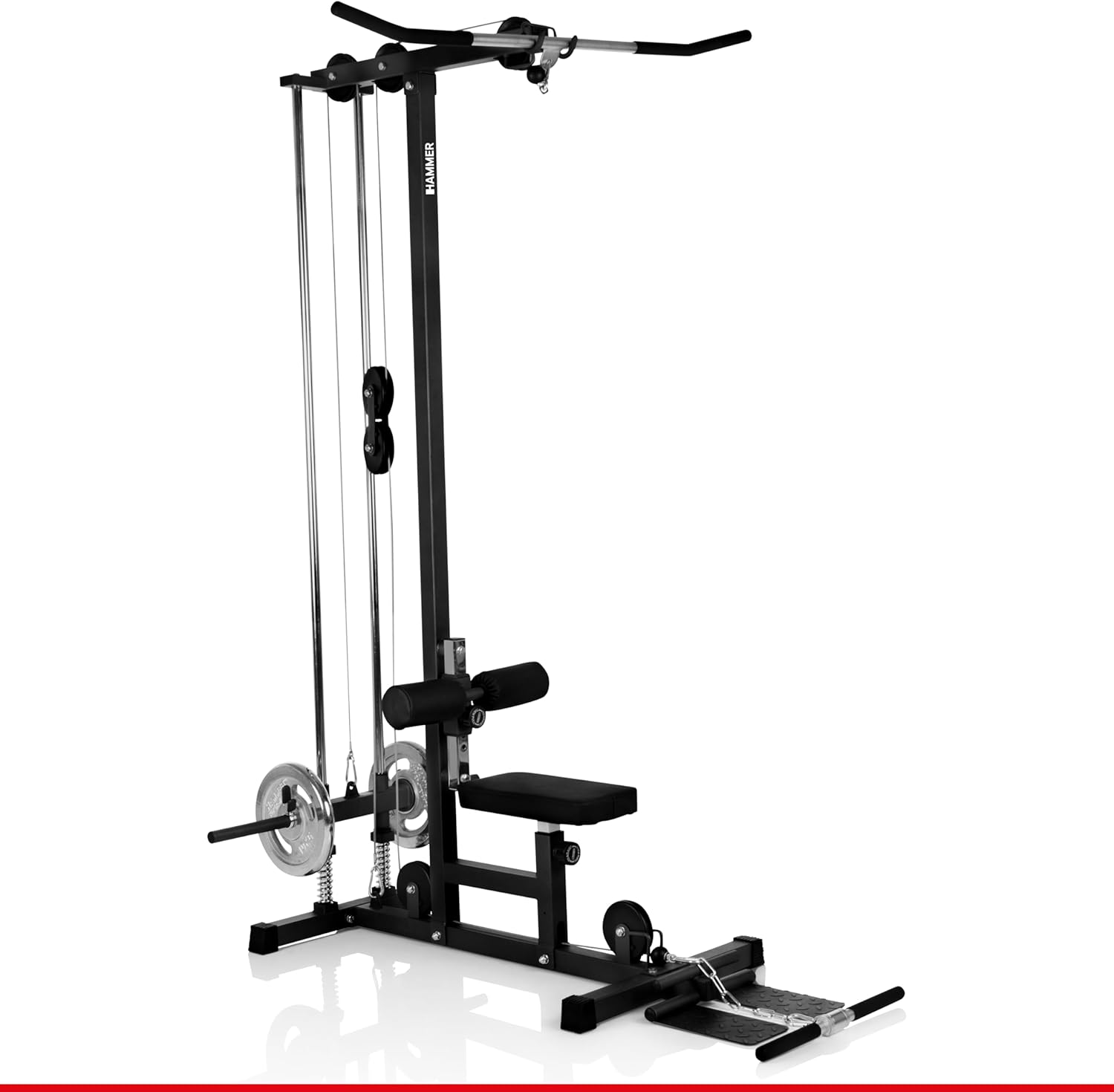 Finnlo Multi Lat Tower Zugstation – Rückentrainer, Armtrainer, Bauchmuskeltrainer