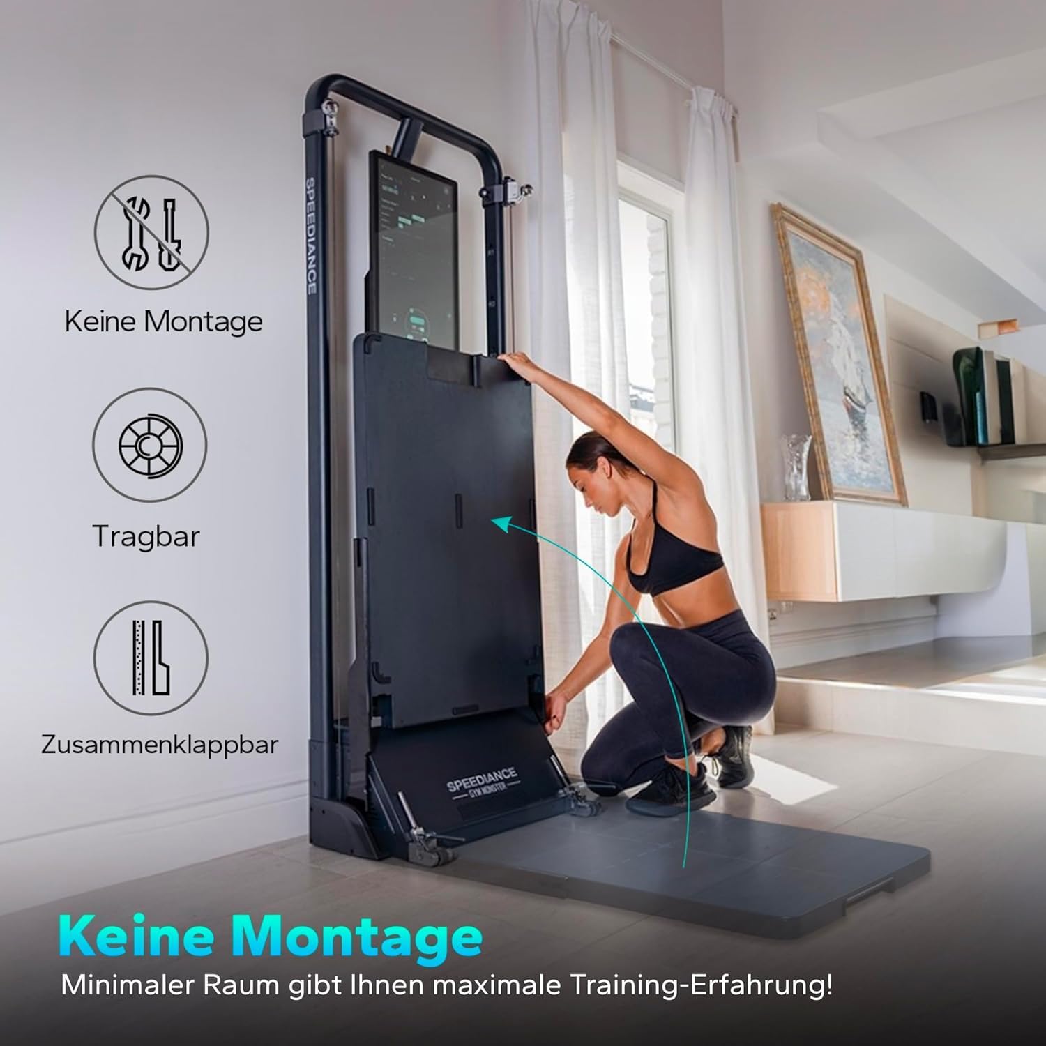 Speediance All-in-One Fitnessstudio: Smart Trainer für Ganzkörper-Widerstandstraining