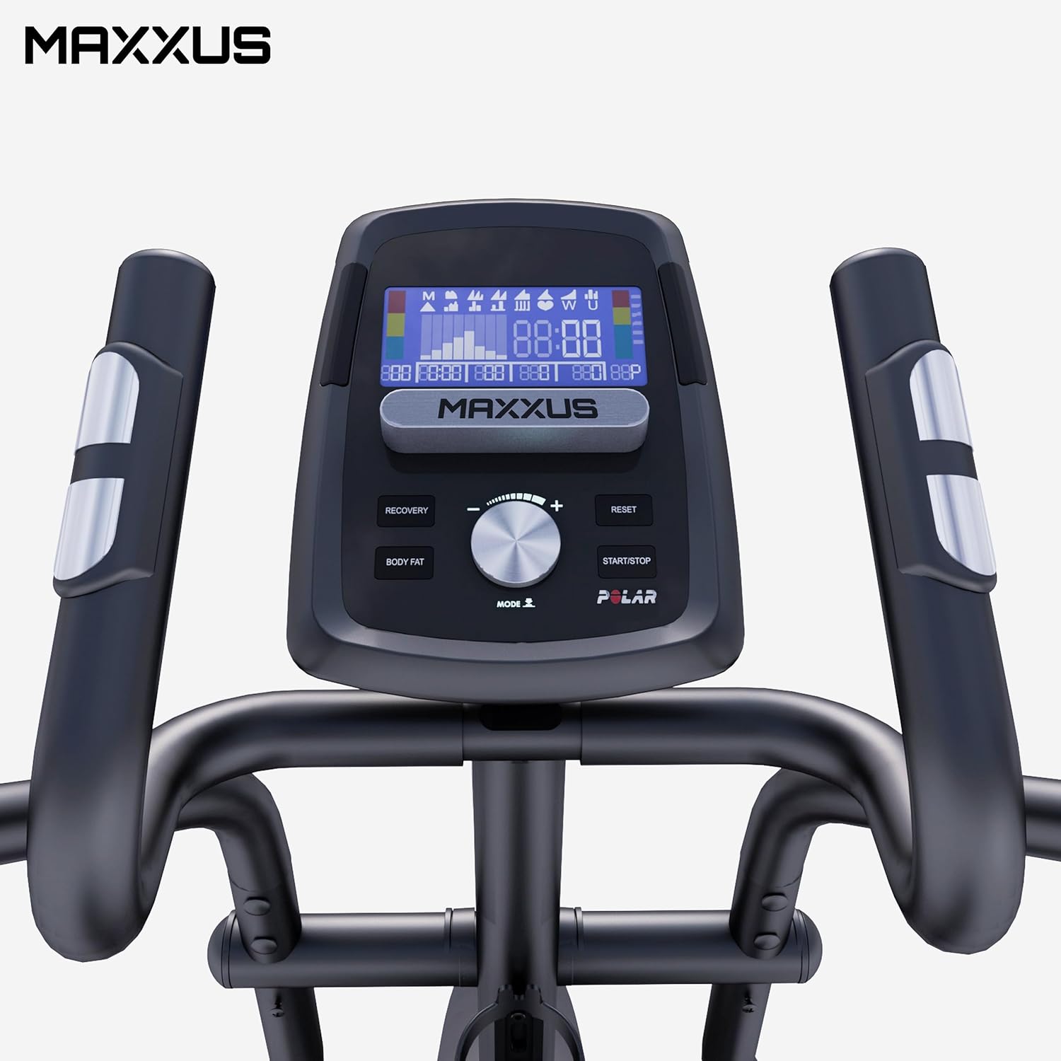 MAXXUS CX 5.1 Crosstrainer: App Compatible, Quiet, Bluetooth, Magnetic Brake