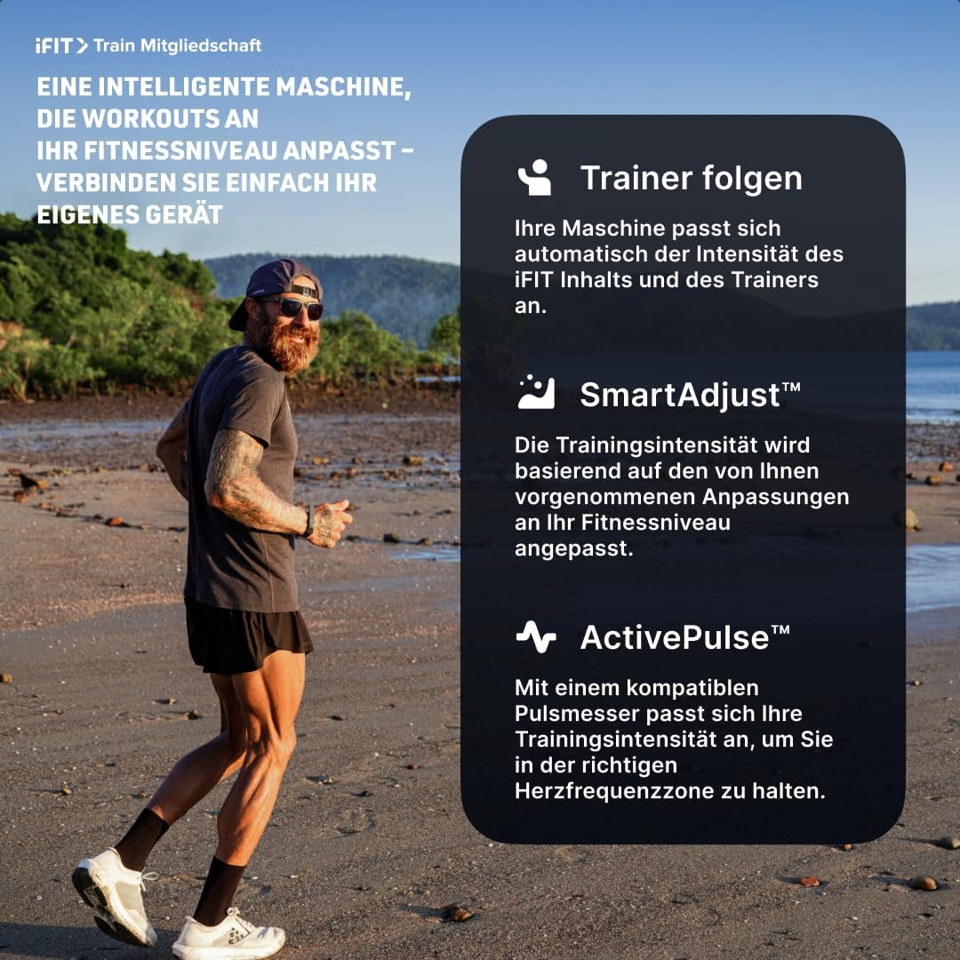 NordicTrack T-Serie: Laufband mit Steigung, Bluetooth & 136 kg Tragkraft