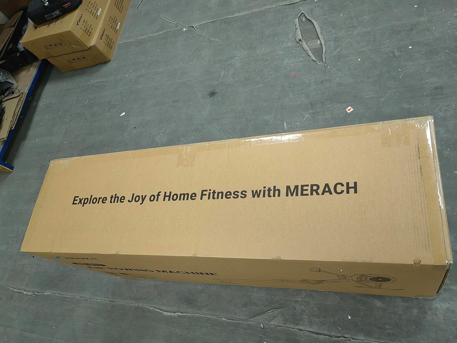 MERACH Rudergerät: Luftwiderstand, 10 Stufen & App