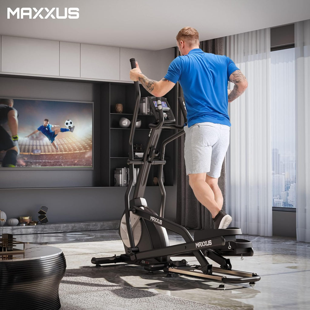 Klappbarer Ellipsentrainer für Zuhause | 24kg Schwungmasse & App